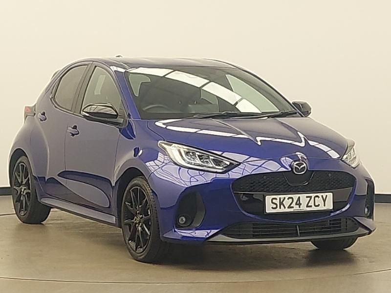 Blue Used 2024 Mazda 2 Homura-Line Hatchback | £18,698 (Fair price) - Image 1/4