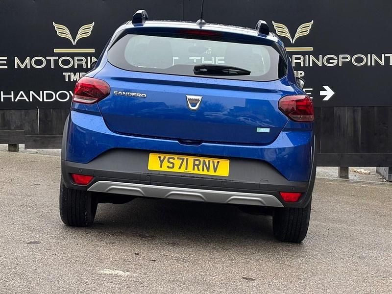 Used Dacia Sandero Comfort 100 HP (73 kW) 2021 Blue Hatchback