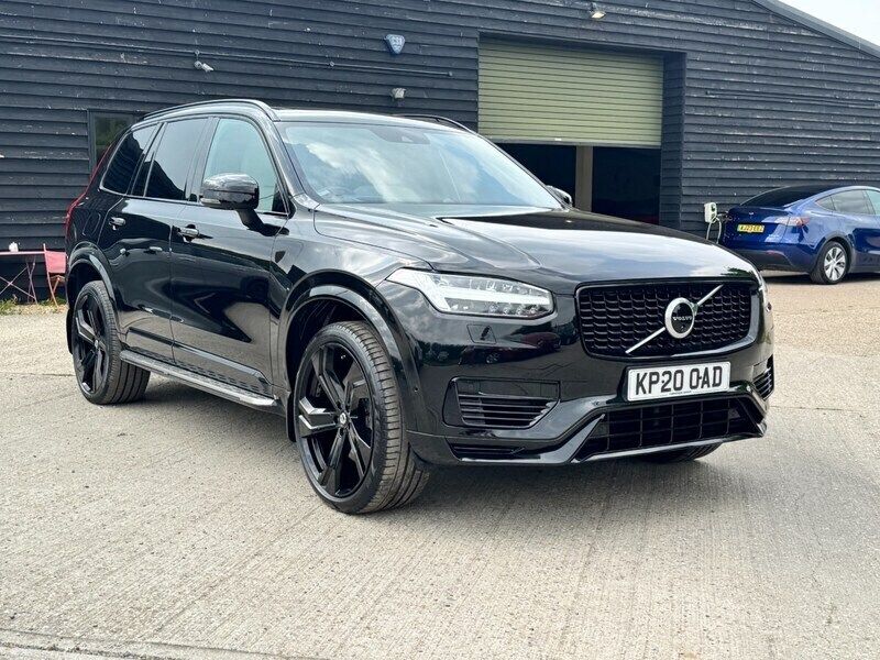 Black Used 2020 Volvo XC90 R-Design Pro SUV | £35,495 (Fair price) - Image 1/4
