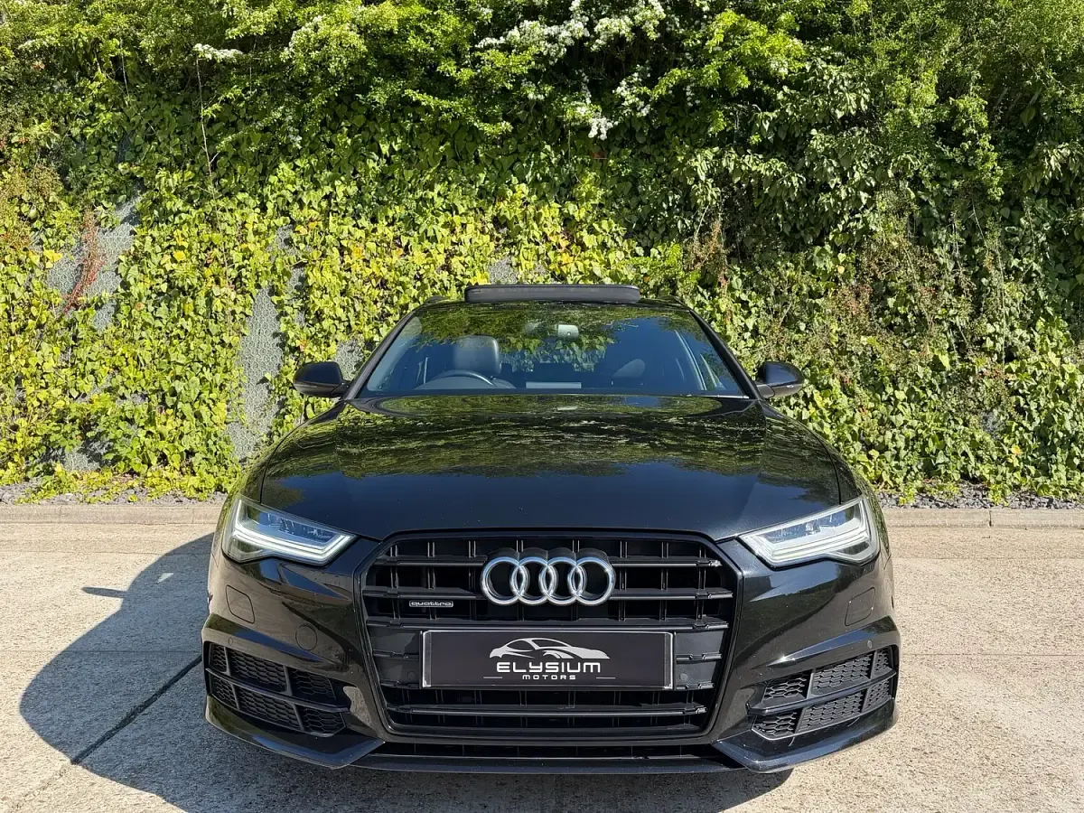 Used Audi A6 Black Edition 190 HP (139 kW) 2016 Black Estate