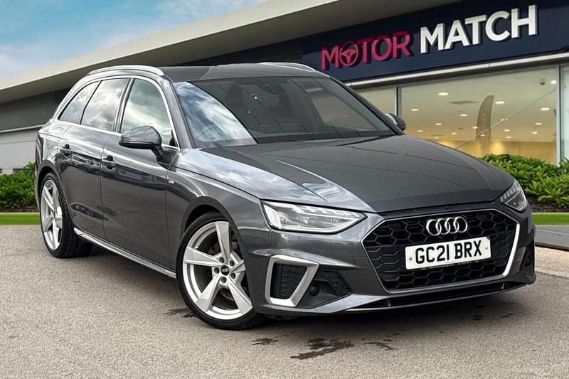 Grey Used 2021 Audi A4 S-Line Estate | £18,290 (Good price) - Image 1/4
