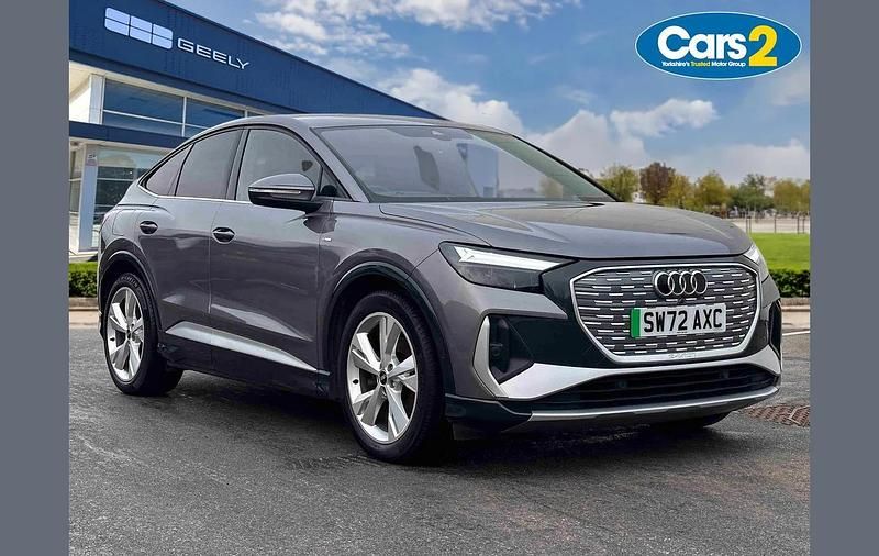 Used Audi Q4 Sportback e-tron S-Line 125 kW (170 HP) 2022 Grey SUV