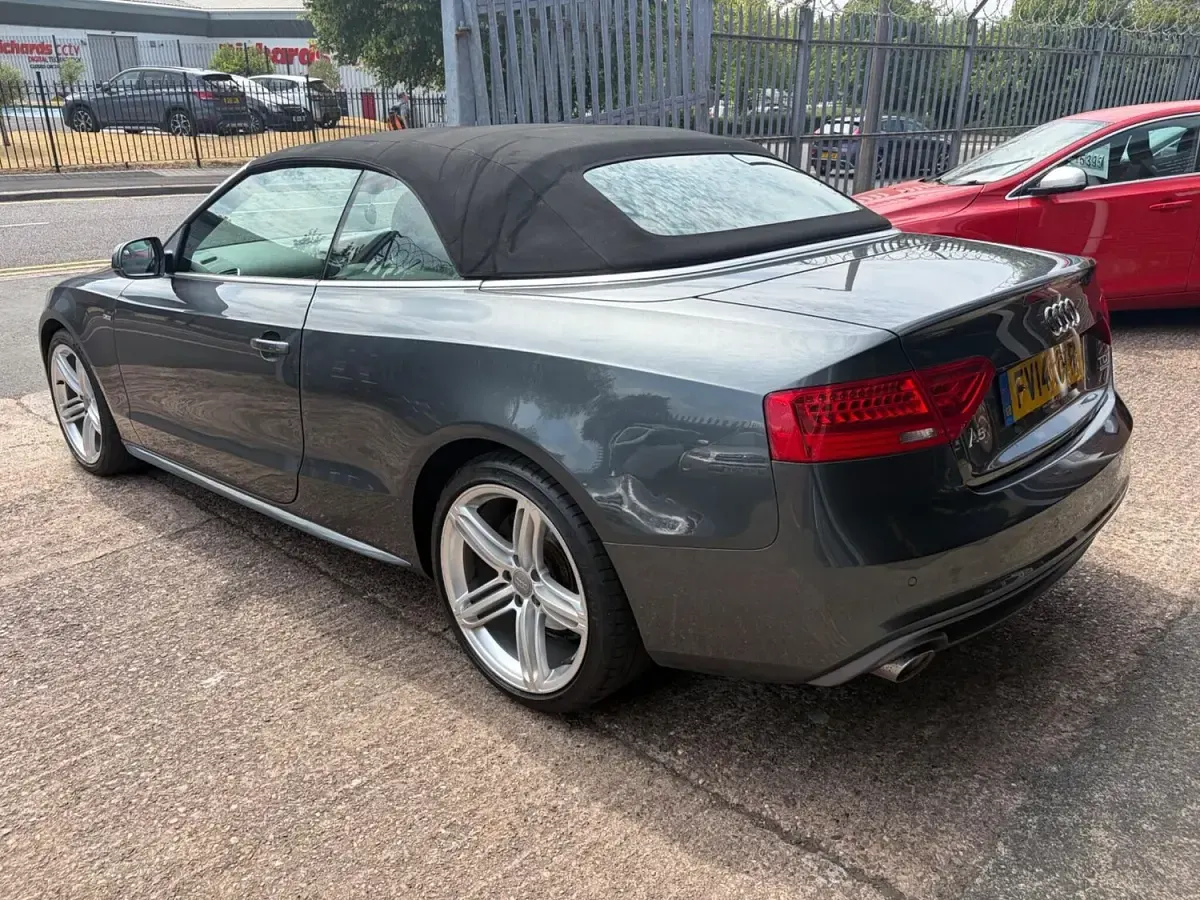 Used Audi A5 Cabriolet S-Line 2014 Grey Cabriolet