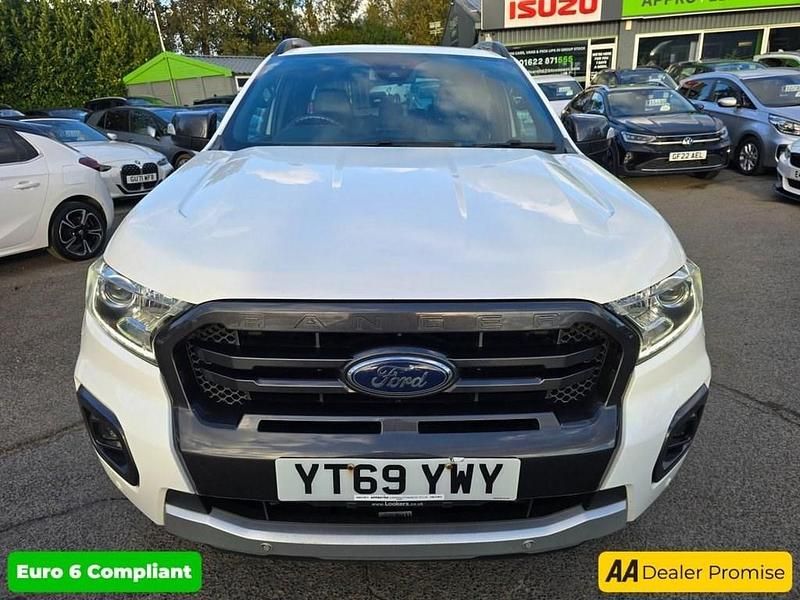 Begagnad Ford Ranger Wildtrack 2019 Vit Pickup