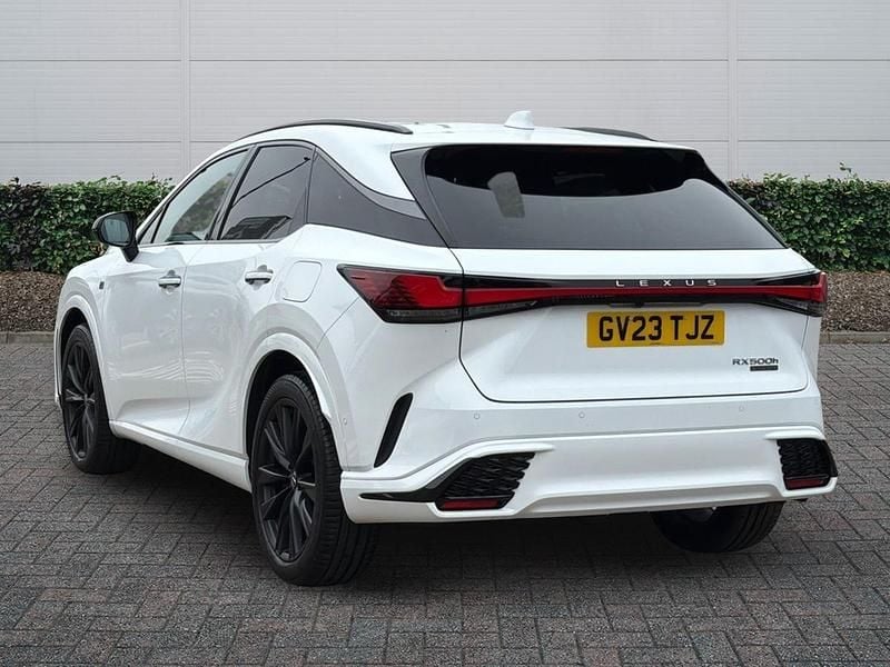 Used Lexus RX500h Sport Line 366 HP (269 kW) 2023 White SUV