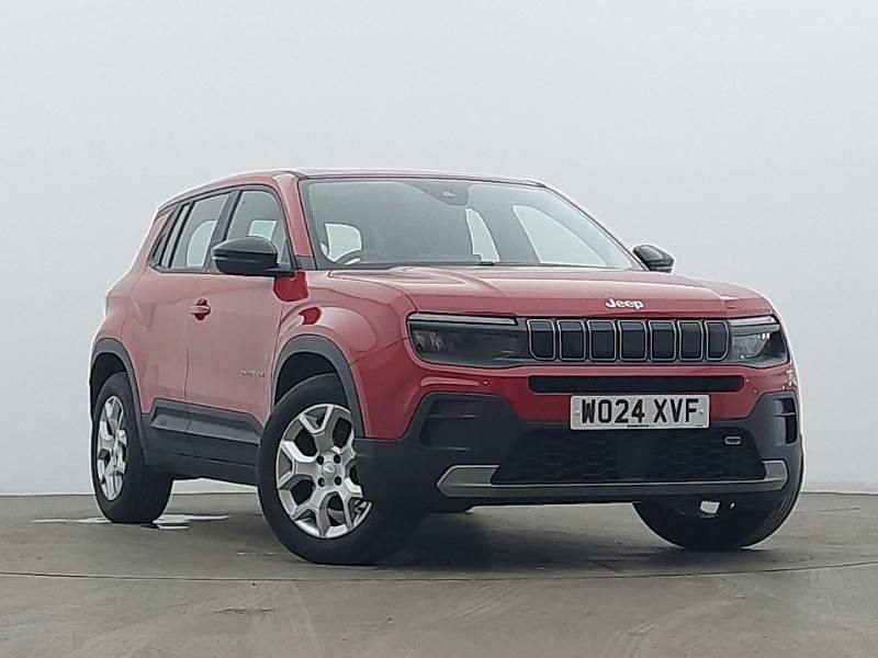 Red Used 2024 Jeep Avenger Altitude SUV | £17,498 (A bit pricey) - Image 1/4