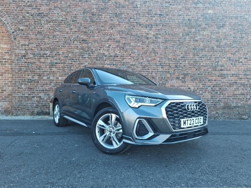 Grey Used 2023 Audi Q3 S-Line SUV | £30,998 (Fair price) - Image 1/4