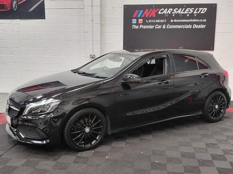 Used Mercedes A200 AMG Line Premium 2017 Black Hatchback