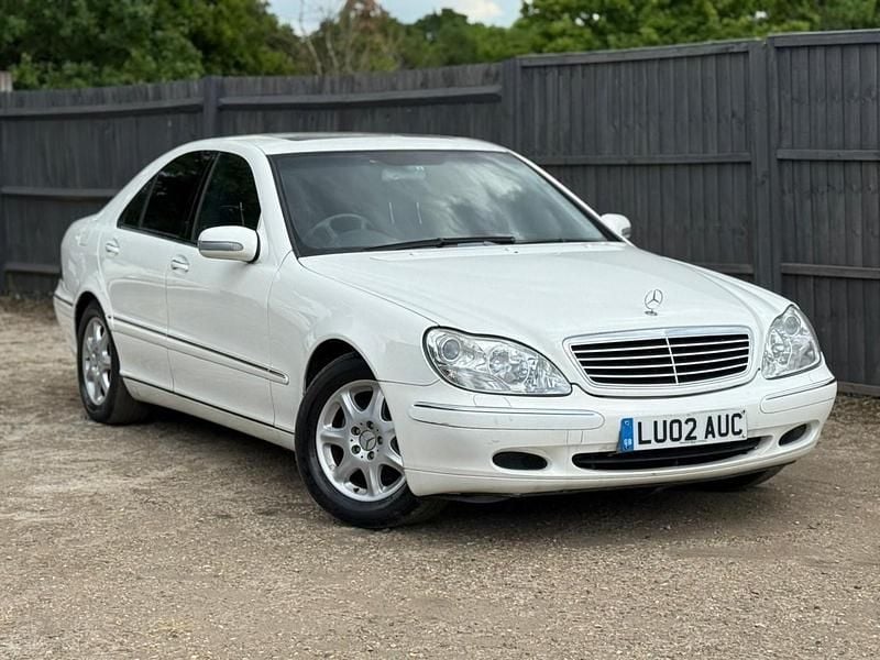 Used Mercedes S320 2002 White Sedan