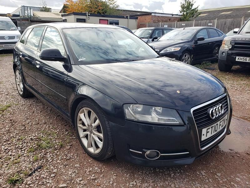 Black Used 2010 Audi A3 Sport Hatchback | £2,285 (Fair price) - Image 1/4