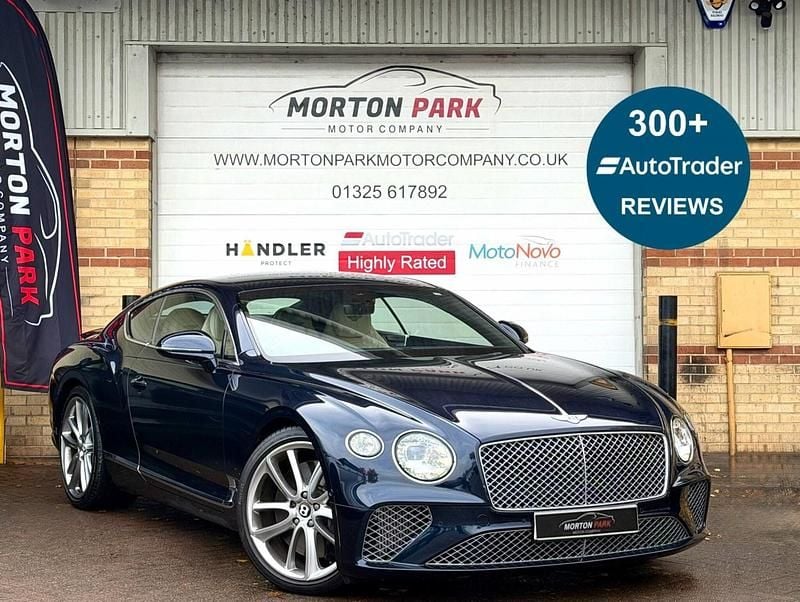 Used Bentley Continental 635 HP (467 kW) 2018 Blue Coupe