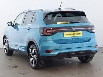 Used VW T-Cross R-line 110 HP (80 kW) 2022 Blue SUV