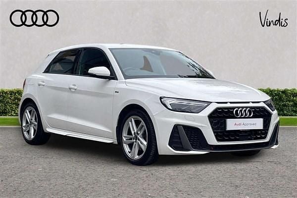 White Used 2023 Audi A1 S-Line Hatchback | £17,951 (Fair price) - Image 1/4
