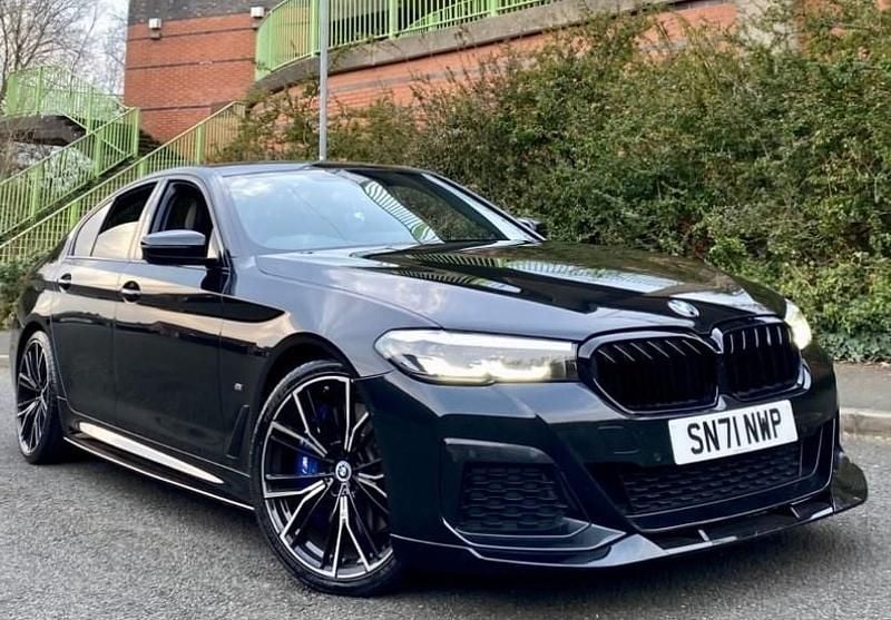 Used BMW 530 M Sport 2021 Black Sedan