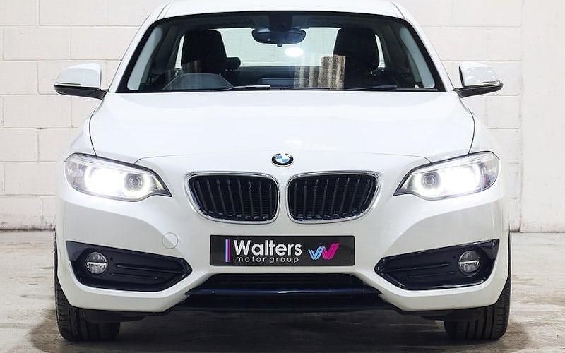 Used BMW 218 Sport Line 150 HP (110 kW) 2020 White Coupe