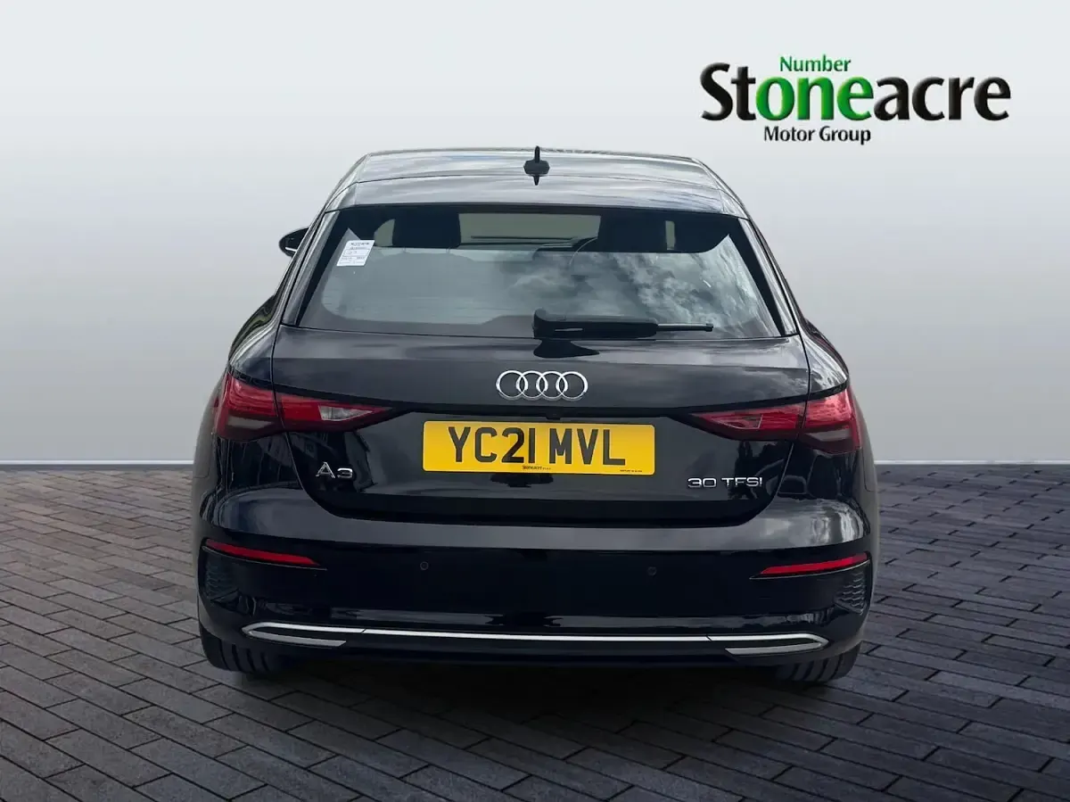 Used Audi A3 Sportback Sport 110 HP (80 kW) 2021 Black Hatchback