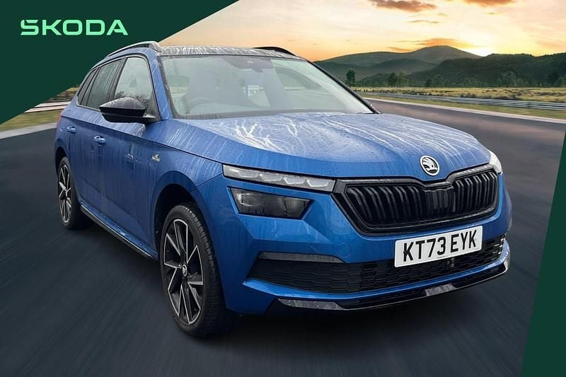 Used Skoda Kamiq Monte Carlo 115 HP (84 kW) 2024 Blue SUV