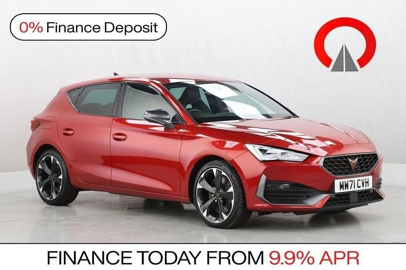 Used Cupra Leon VZ1 245 HP (180 kW) 2022 Red Hatchback