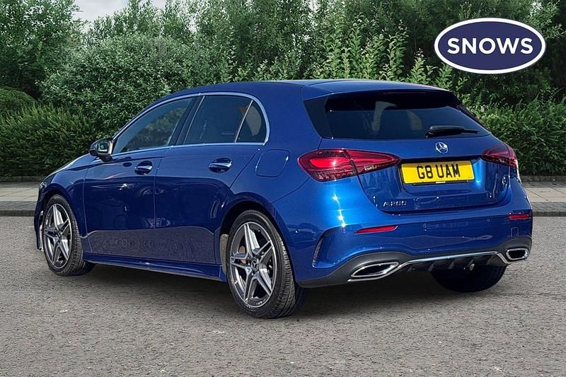 Used Mercedes A200 Executive 163 HP (119 kW) 2024 Blue Hatchback