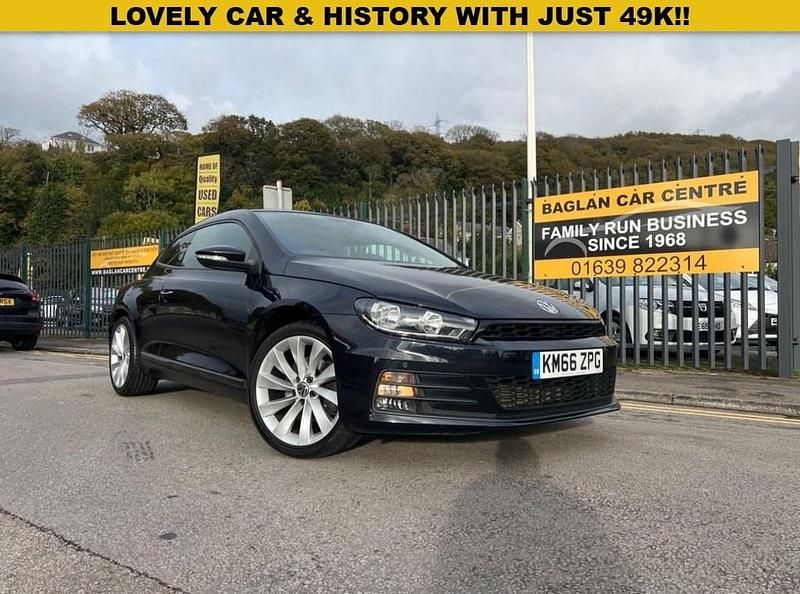 Used VW Scirocco GT 180 HP (132 kW) 2016 Black Coupe