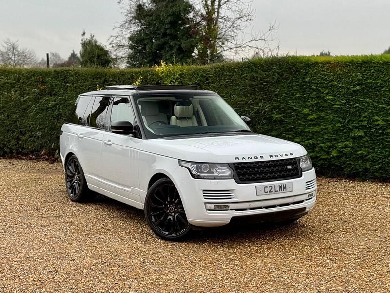 White Used 2014 Land Rover Range Rover Vogue SUV | £13,995 (Super price) - Image 1/4