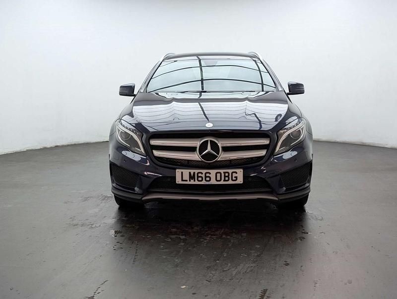 Used Mercedes GLA220 AMG line 177 HP (130 kW) 2016 Blue SUV