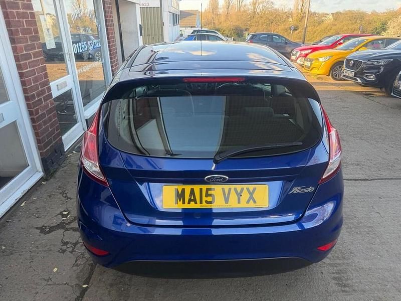Used Ford Fiesta Style 2015 Blue Hatchback