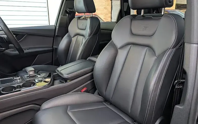 Used Audi Q7 Black Edition 272 HP (200 kW) 2018 Blue SUV