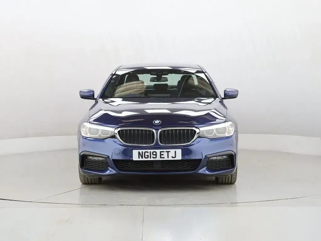 Used BMW 530e M Sport 252 HP (185 kW) 2019 Blue Sedan
