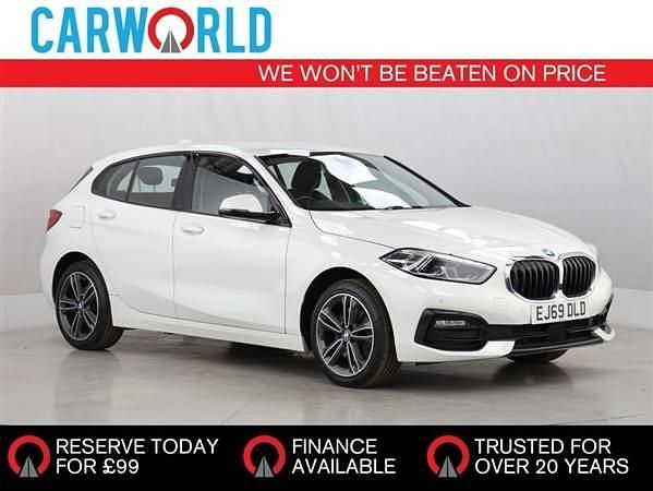 White Used 2020 BMW 118 Sport Line Hatchback | £16,127 (A bit pricey) - Image 1/3