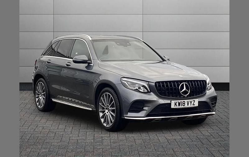 Grey Used 2018 Mercedes GLC220 AMG Line Premium SUV | £19,650 (Fair price) - Image 1/4