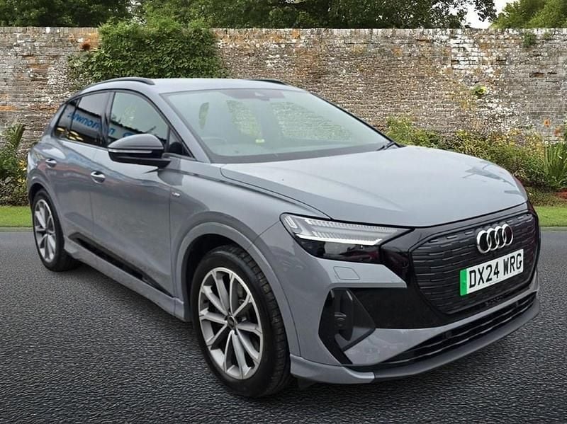 Grey Used 2024 Audi Q4 e-tron Comfort SUV | £30,447 (Good price) - Image 1/4