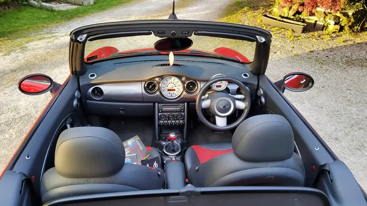 Used Mini Cooper Cabriolet 2007 Red Cabriolet