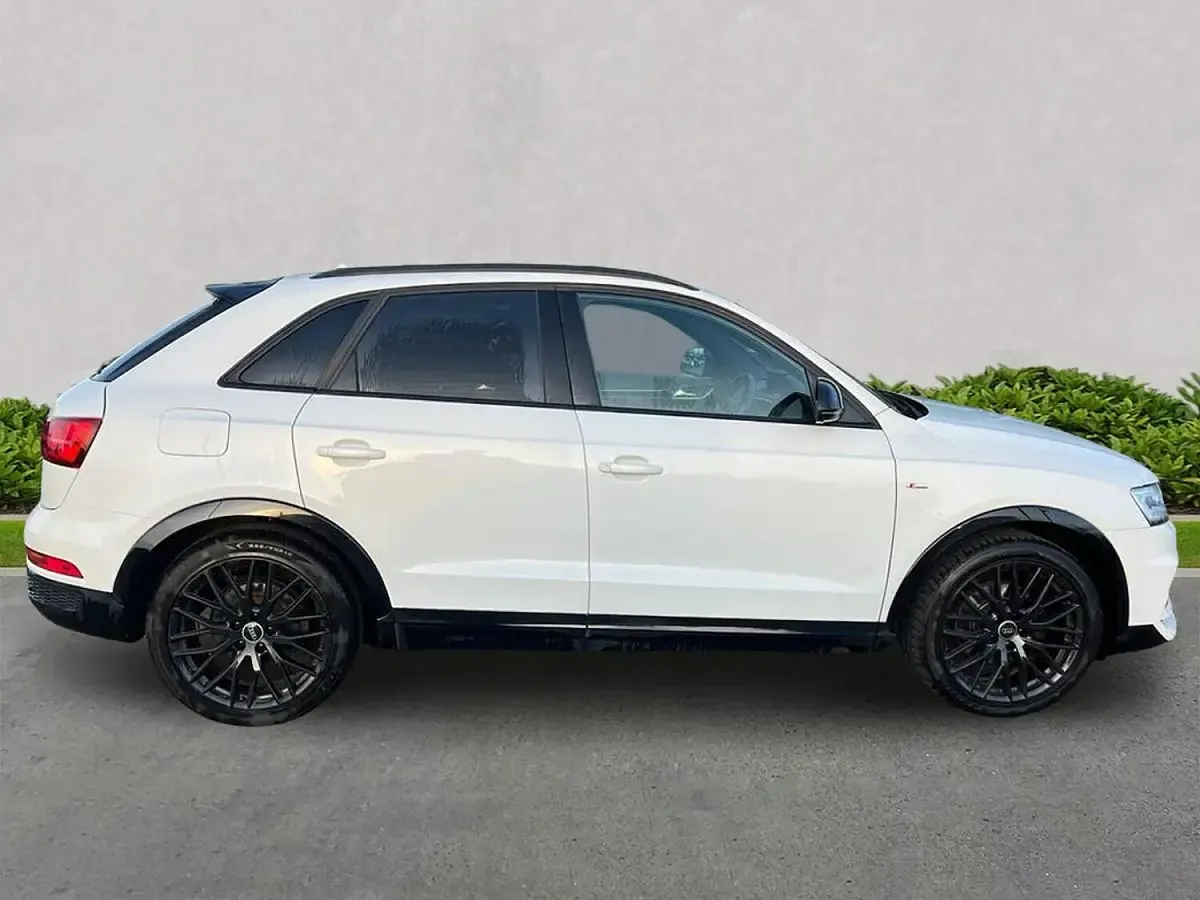 Used Audi Q3 Black Edition 150 HP (110 kW) 2018 White SUV