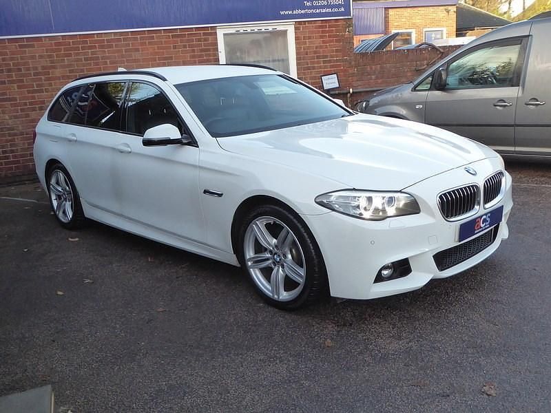 Used BMW 520 M Sport 2014 White Estate