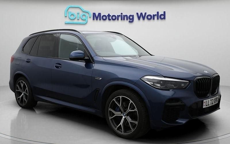 Blue Used 2022 BMW X5 M Sport SUV | £39,300 (Good price) - Image 1/4
