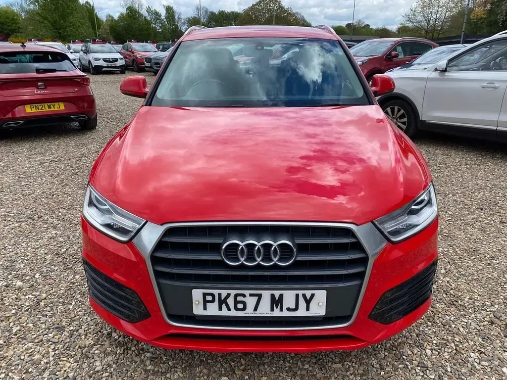 Used Audi Q3 Sport 150 HP (110 kW) 2017 Red SUV