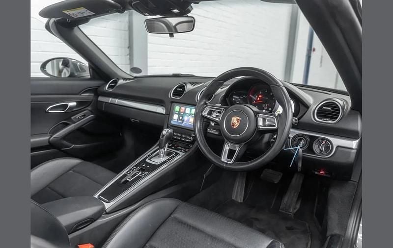 Used Porsche Boxster 296 HP (217 kW) 2017 Grey Cabriolet