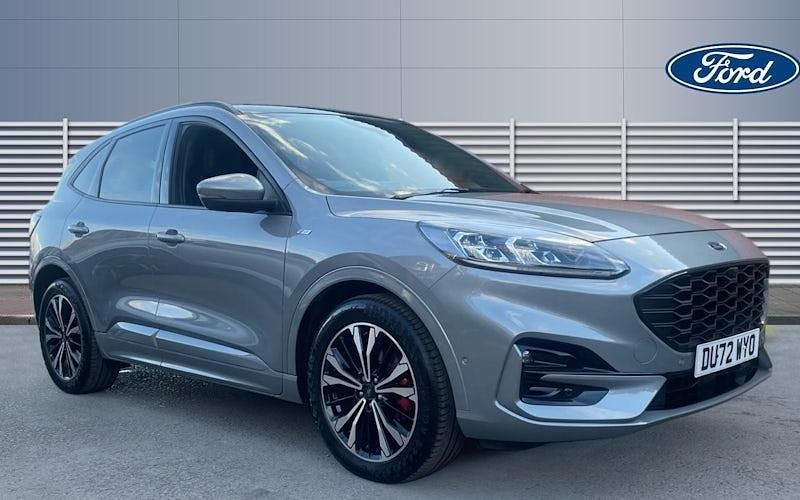 Silver Used 2022 Ford Kuga ST-Line X SUV | £20,841 (Fair price) - Image 1/4