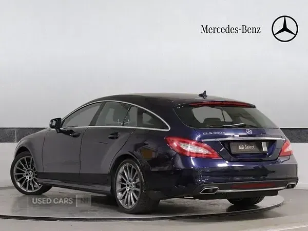 Used Mercedes CLS350 AMG line 2017 Blue Estate