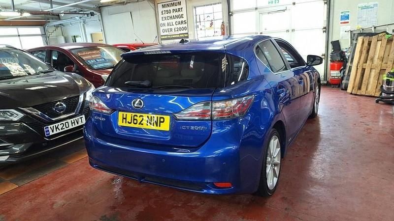 Used Lexus CT200h 2012 Blue Hatchback