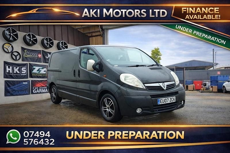 Used Vauxhall Vivaro Sportive 2007 Black MPV