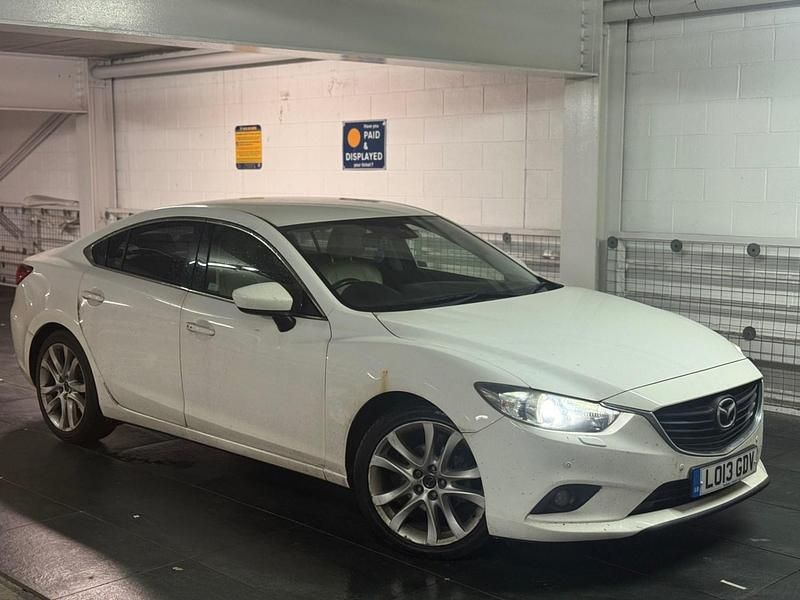 White Used 2013 Mazda 6 Inclusive Sedan | £2,495 (Fair price) - Image 1/4