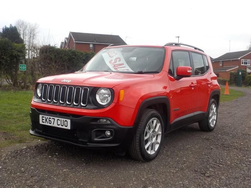 Used Jeep Renegade Longitude 140 HP (102 kW) 2017 Red SUV