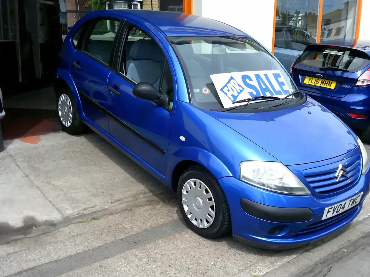 Used Citroën C3 2004 Blue Hatchback