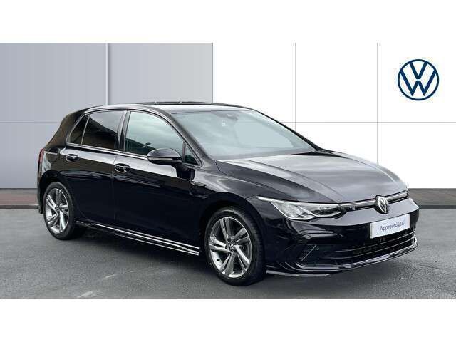 Black Used 2022 VW Golf VIII R-line Hatchback | £20,575 (Fair price) - Image 1/4