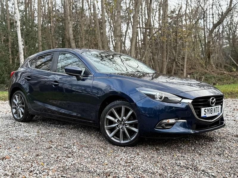Blue Used 2018 Mazda 3 Inclusive Hatchback | £10,995 (Fair price) - Image 1/4