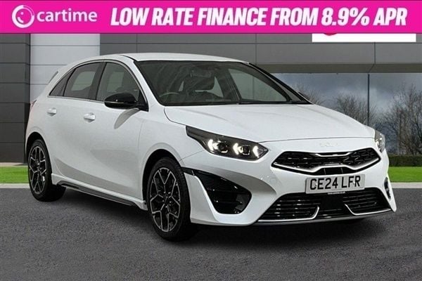 White Used 2024 Kia Ceed GT GT-Line Hatchback | £21,420 (A bit pricey) - Image 1/3