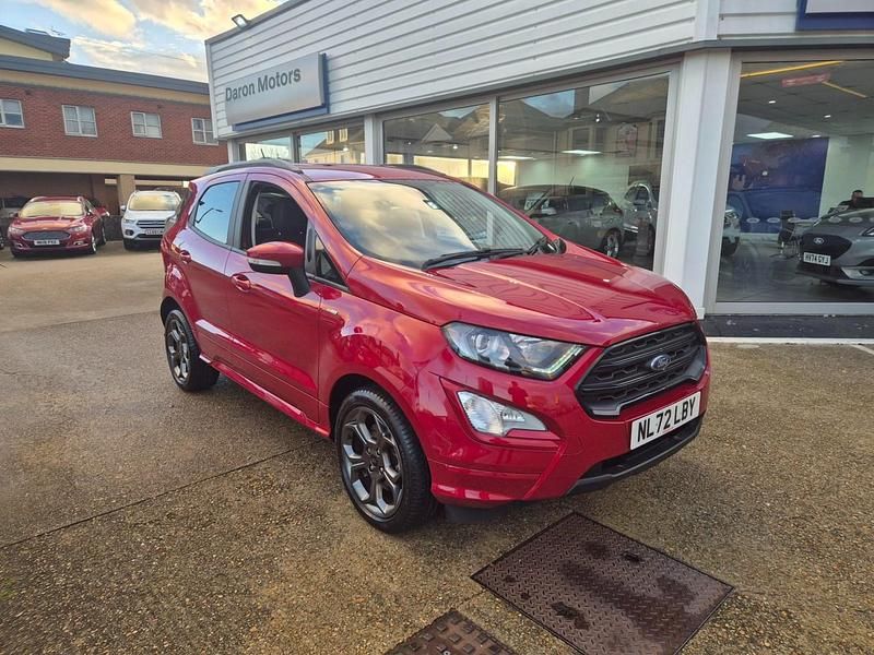 Used Ford Ecosport ST-Line 140 HP (102 kW) 2022 Fantastic red metallic SUV