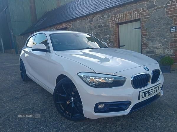 White Used 2017 BMW 118 Sport Line Hatchback | £6,495 (Good price) - Image 1/4